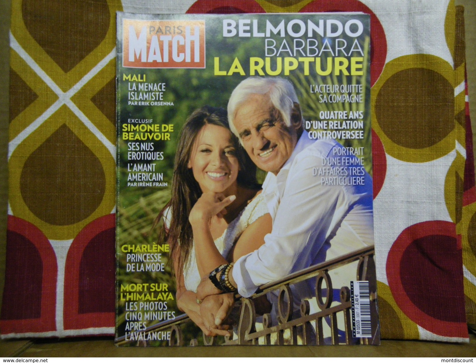 BELMONDO PARIS MATCH VOIR PHOTO - Objets Dérivés