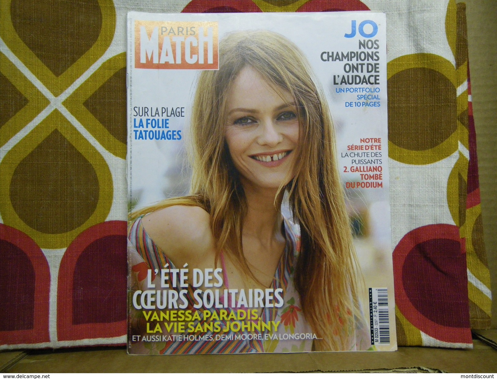 VANESSA PARADIS PARIS MATCH VOIR PHOTO - Objets Dérivés