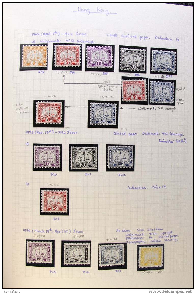 BRITISH COMMONWEALTH 1890s To 1990s POSTAGE DUE COLLECTION. An Attractive Mint, Nhm &amp; Used Collection... - Other & Unclassified