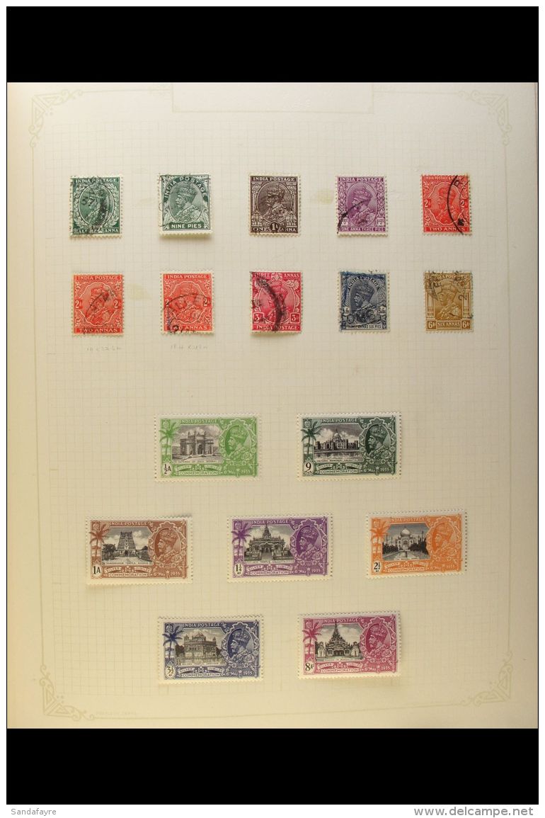 BRITISH COMMONWEALTH OLD TIME ORIGINAL COLLECTION A Queen Victoria To King George VI Mint And Used Collection In A... - Other & Unclassified