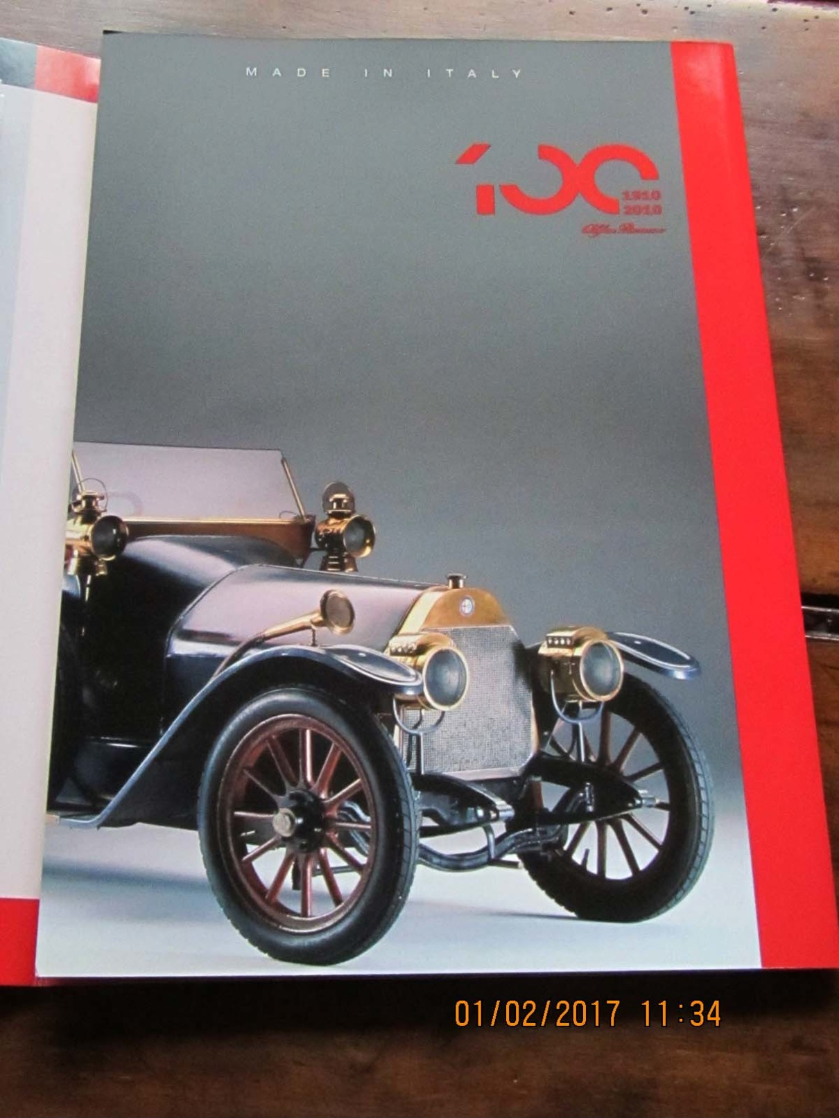 FOLDER ITALIA 2010 - 100 Anni Alfa Romeo 1910-1920 - Presentation Packs