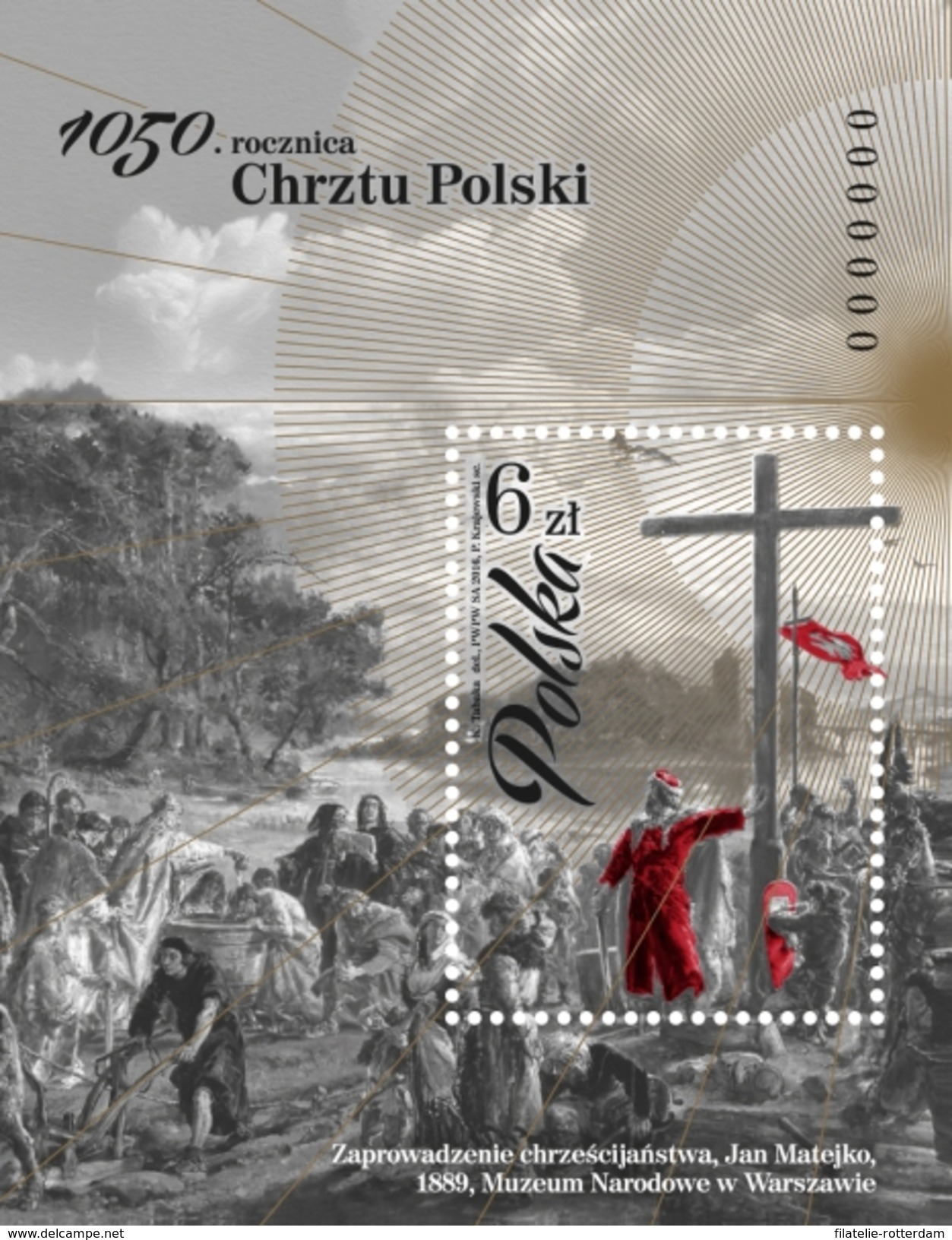 Polen / Poland - Postfris / MNH - Sheet Christendom In Polen 2016 - Neufs
