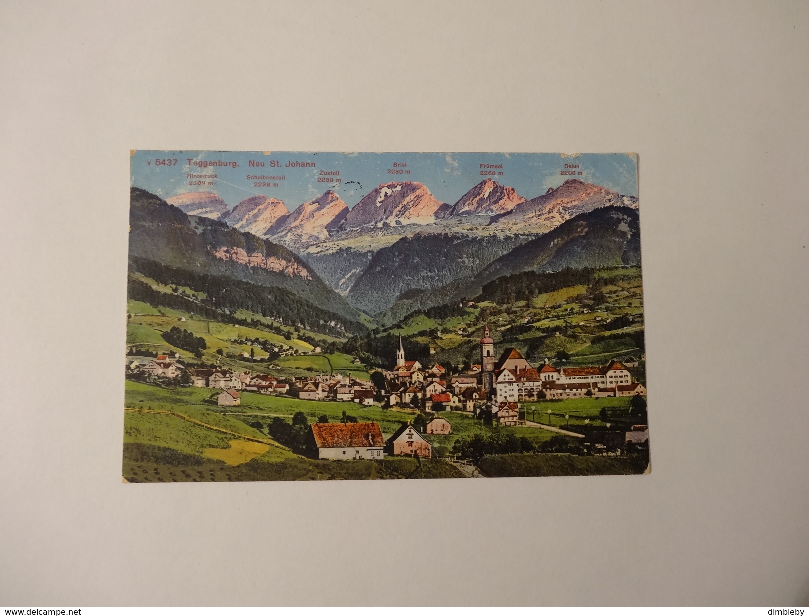 Toggenburg Neu St. Johann 1923 - Nesslau (506) - Nesslau