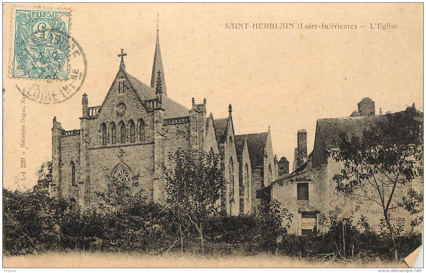 SAINT HERBLAIN       L EGLISE    DUGAST - Saint Herblain