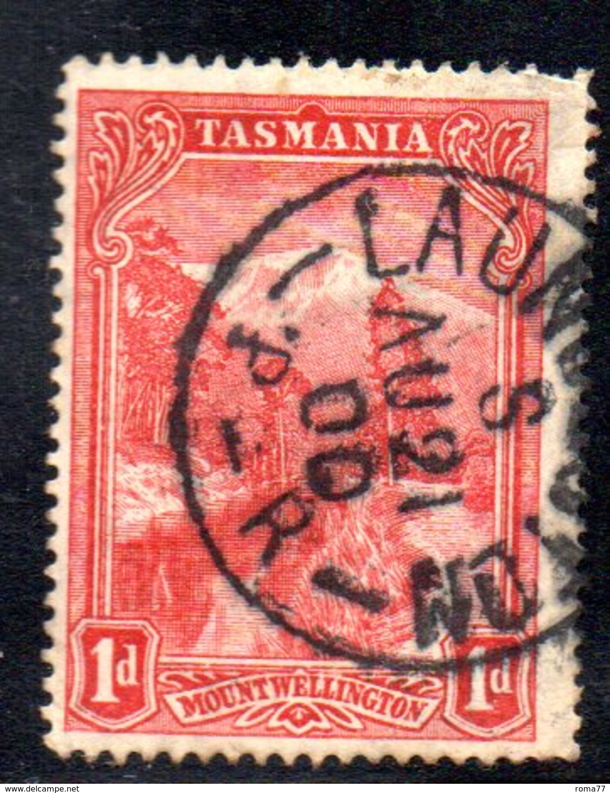 Xp2163 - TASMANIA 1 Pence Wmk TAS Used - Used Stamps