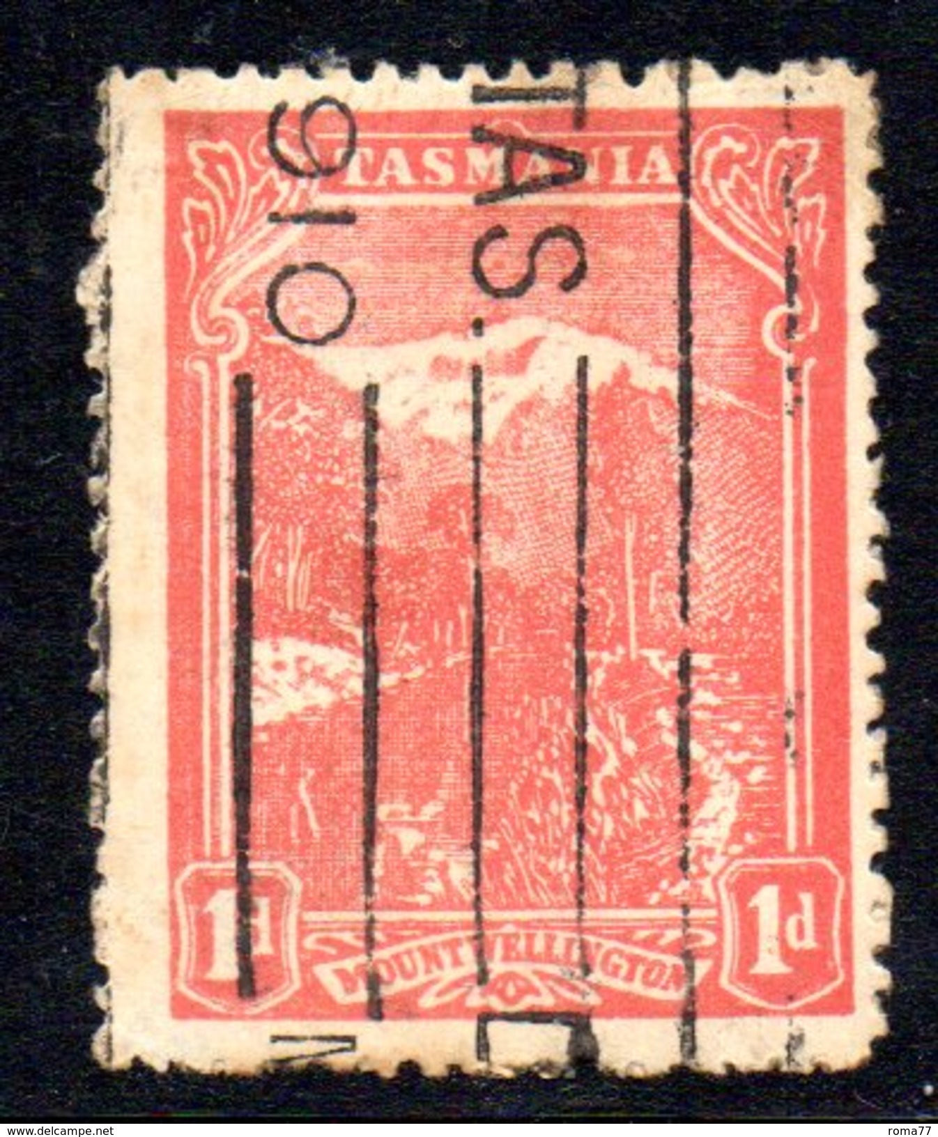 Xp2173 - TASMANIA 1 Pence Wmk  Crown On A Used. - Used Stamps