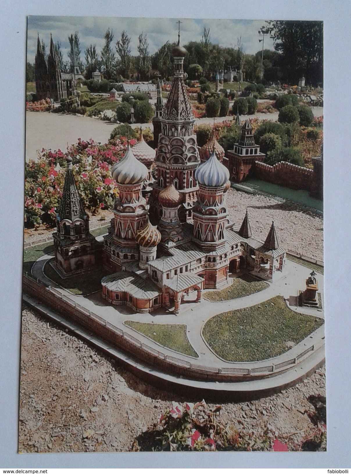 TIVOLI MINIATURE WORLD - ST. BASIL CHURCH AND THE CREMLIN-MOSCOW RUSSIA (5264) - Altri & Non Classificati