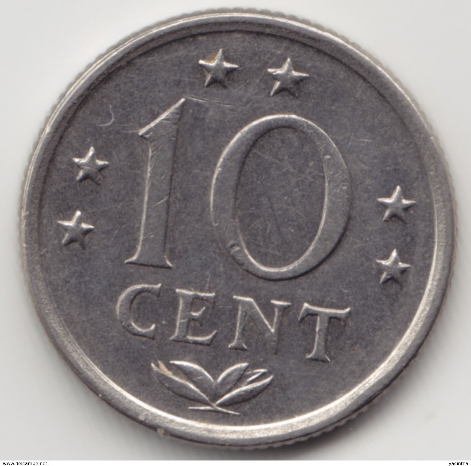 @Y@    Nederlandse Antillen   10 Cent  1970 ( 4569 ) - Nederlandse Antillen