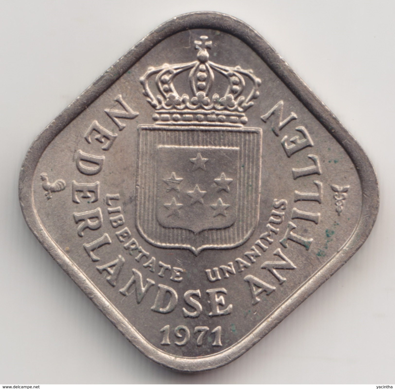 @Y@    Nederlandse Antillen   5 Cent  1971 ( 4571 ) - Netherlands Antilles