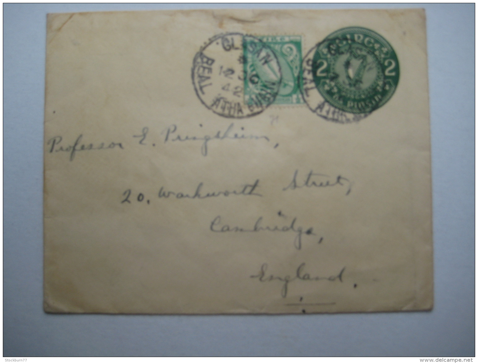 1942  ,  , Ganzsache  Verschickt - Postal Stationery