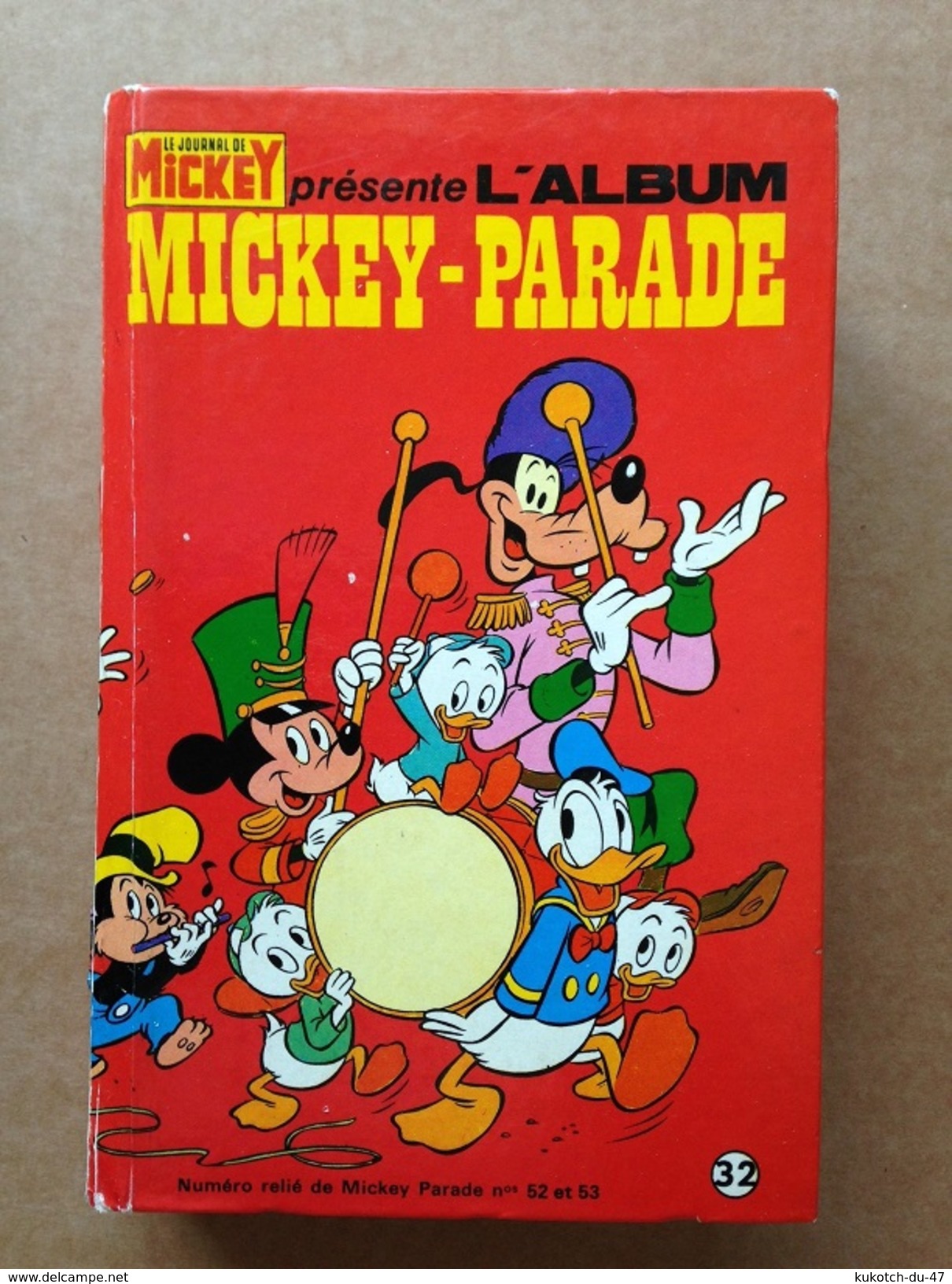 Disney - Mickey Parade Double N°32 (1984) - Disney