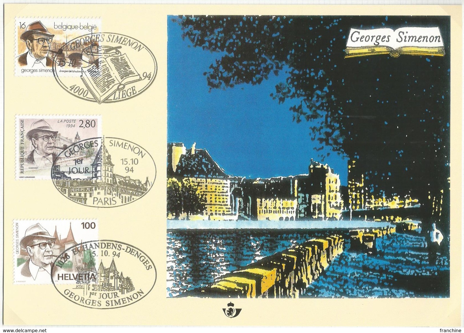 1994 - Année complète ** (MNH) et oblitérés (o) + bandes-carnets non pliées + quelques cadeaux