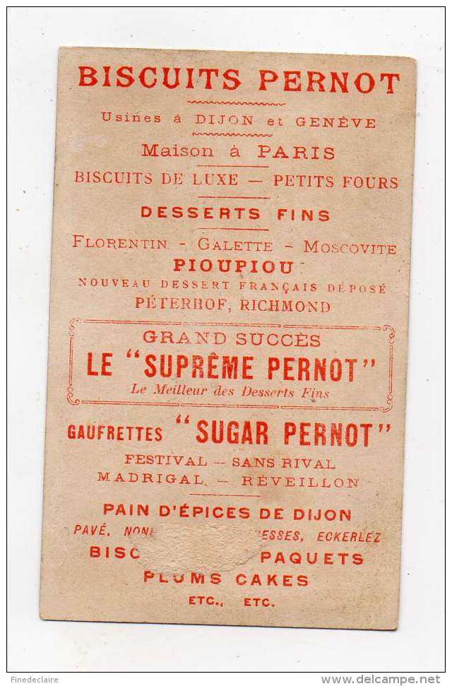 Chromo - Biscuits Pernot, Dijon - La Fête De La Fédération (14 Juillet 1790) - Pernot