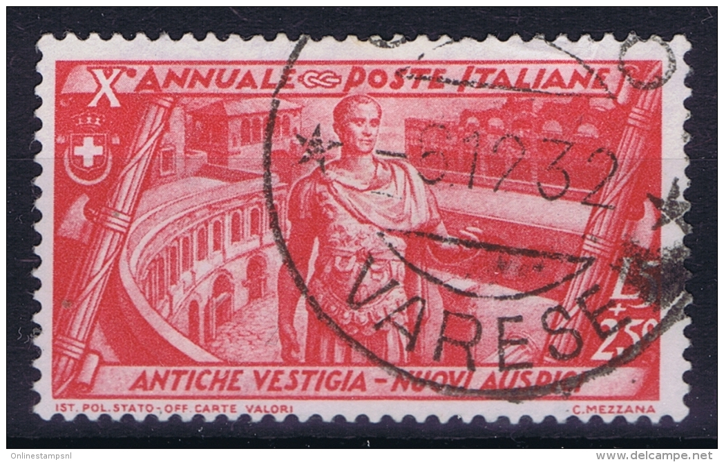 Italia 1932  Sa 340 Mi Nr 430 Used Obl. - Gebraucht