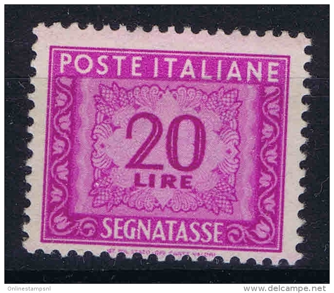 Italia Segnatasse  Sa 106  Mi Nr 83 MNH/**/postfrisch/neuf Sans Charniere - Taxe