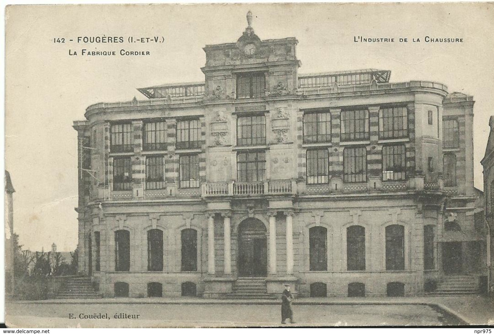 35 Fougeres L'indutrie Dela Chaussure  La Fabrique Cordier - Fougeres