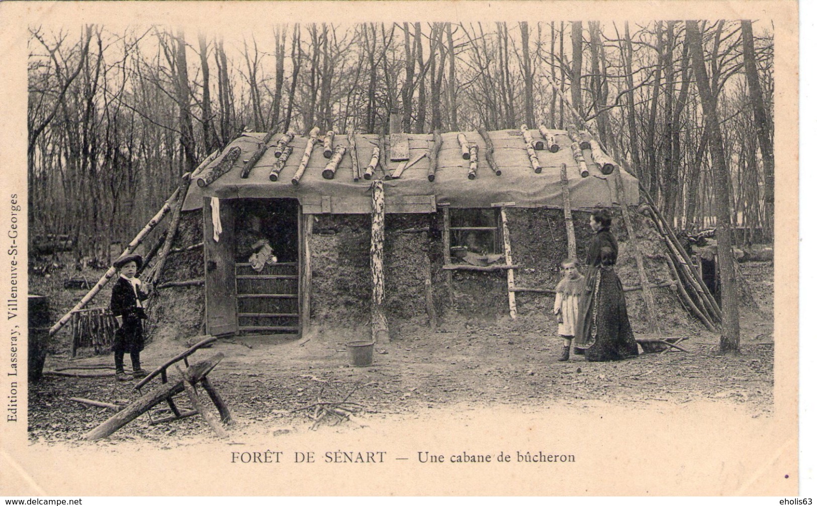 FORET DE SENART 91 - Une Cabane De Bûcheron - BE - Sénart