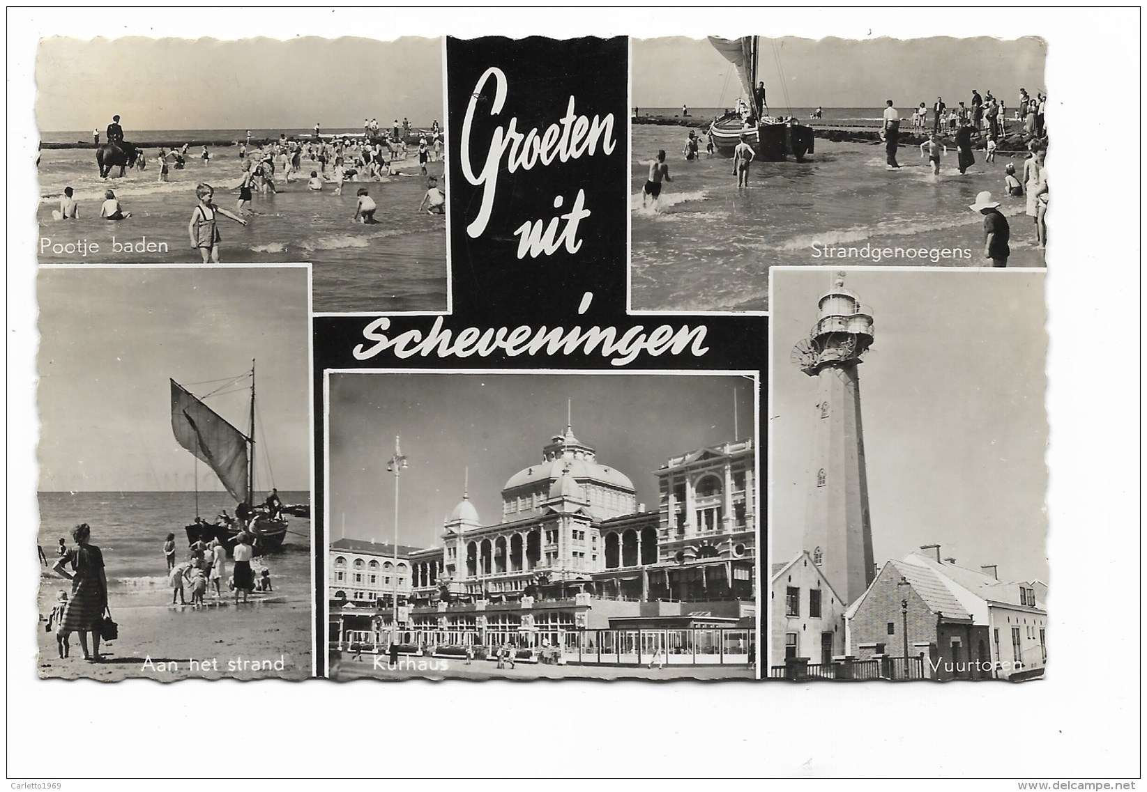 GROETEN NIT SCHEVENINGEN VIAGGIATA FP - Scheveningen