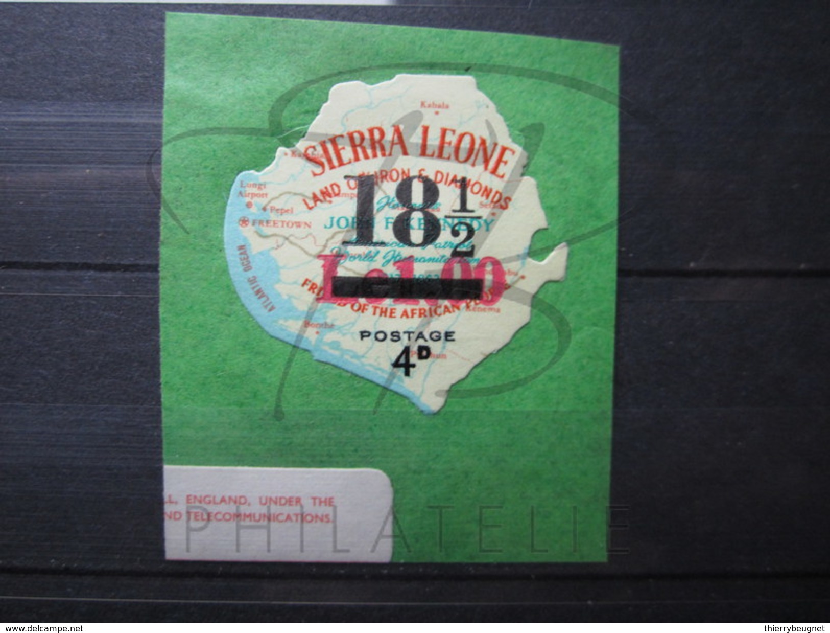 BEAU TIMBRE DE SIERRA LEONE N° 382 , XX !!! - Sierra Leone (1961-...)