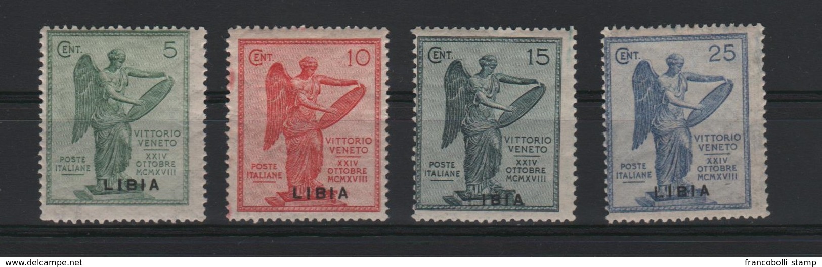 1922 Libia Vittoria Seie Cpl MNH - Eritrea