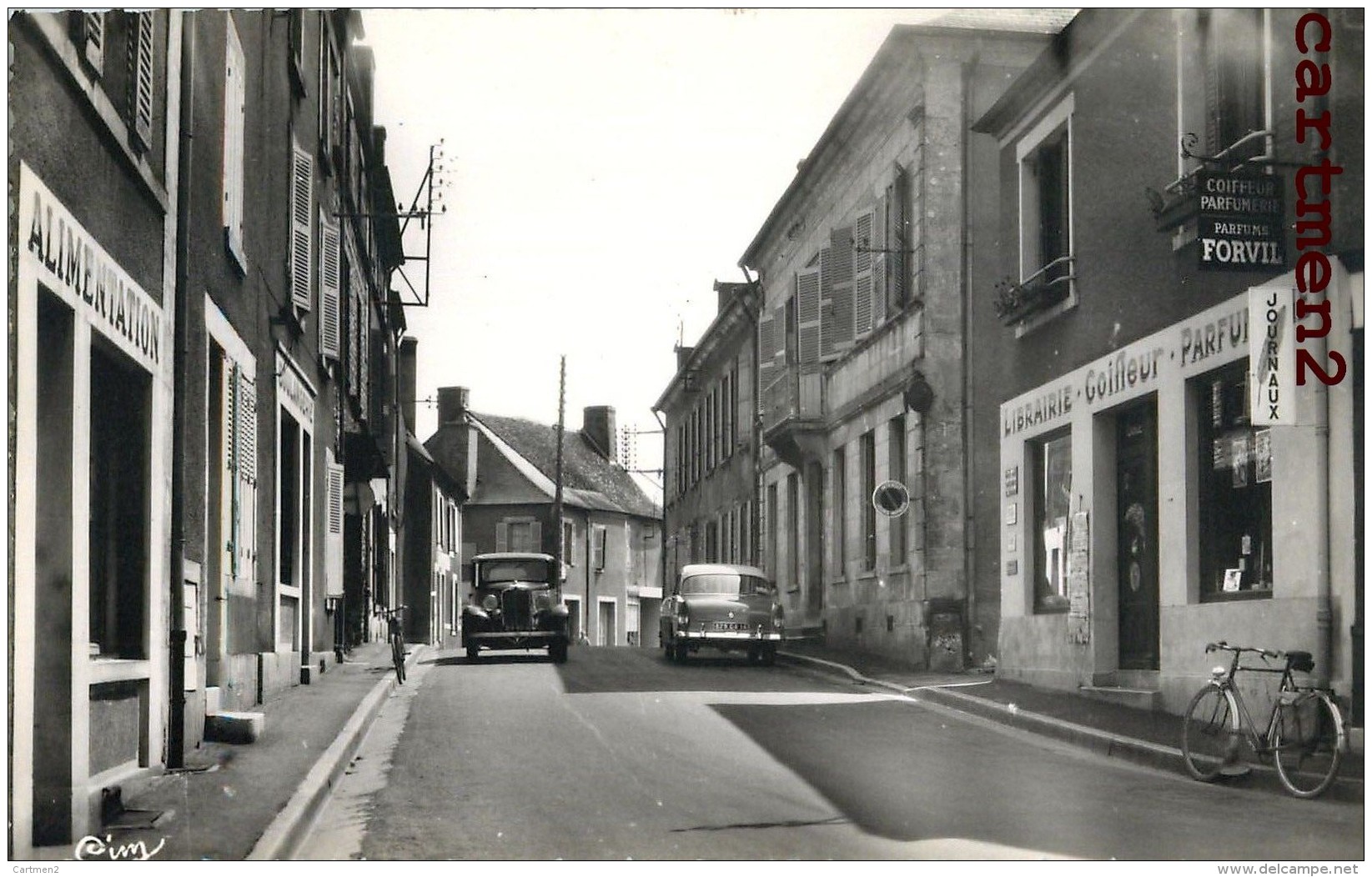 Les Aix-d'angillon Route De Sauvignon Librairie Coiffeur Automobile 18 - Les Aix-d'Angillon