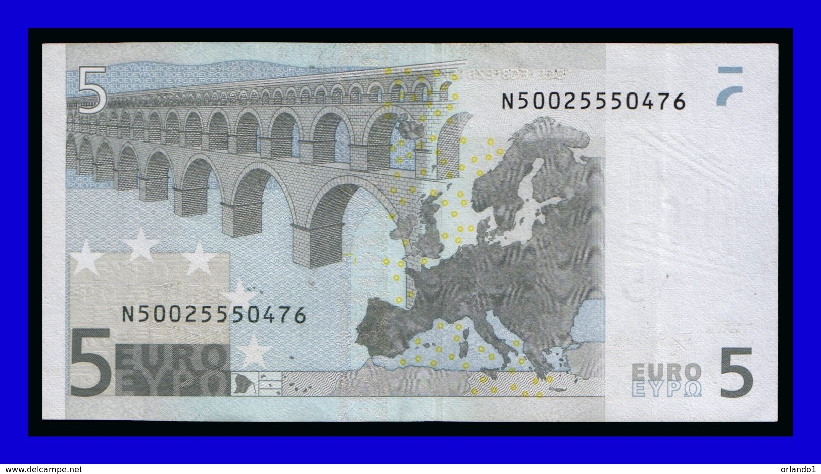 5 EURO "N"AUSTRIA Firma DUISENBERG  F002 J5   SEE SCAN!!!!!! - 5 Euro