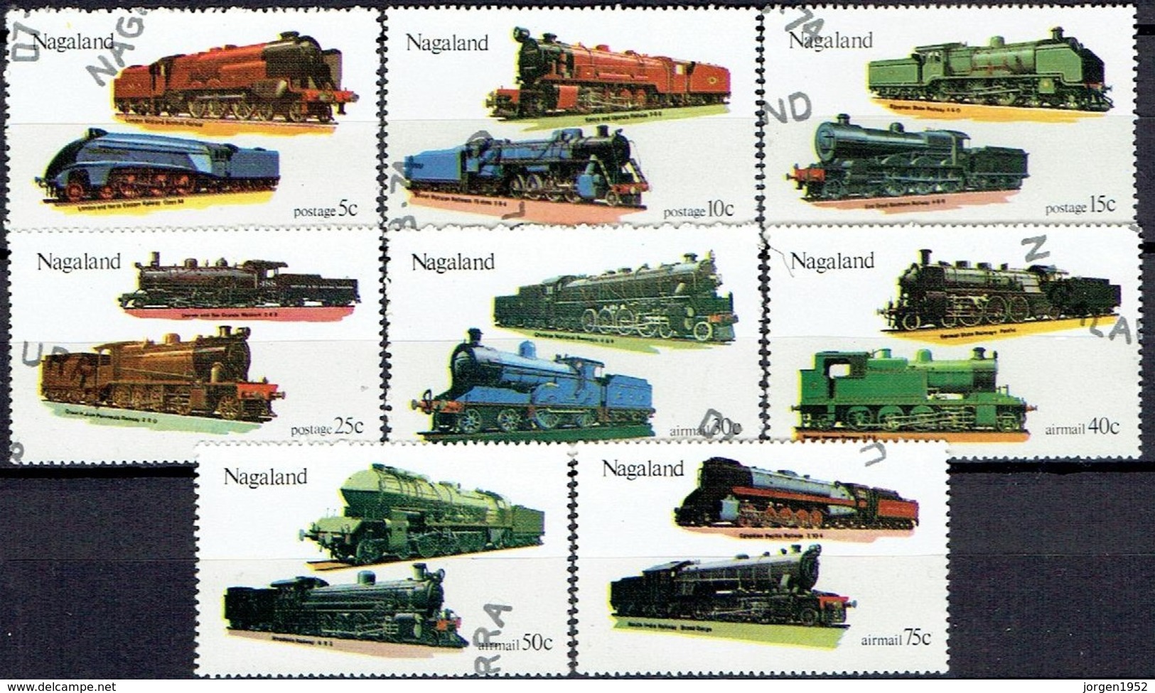 NAGALAND#  FROM 1974 - Charity Stamps