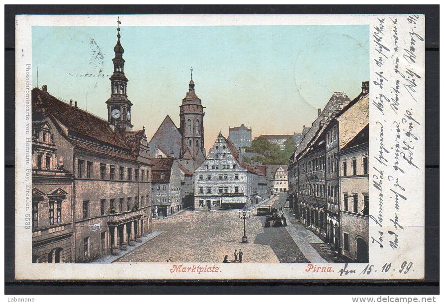 Allemagne, Pirna, Marktplatz - Pirna