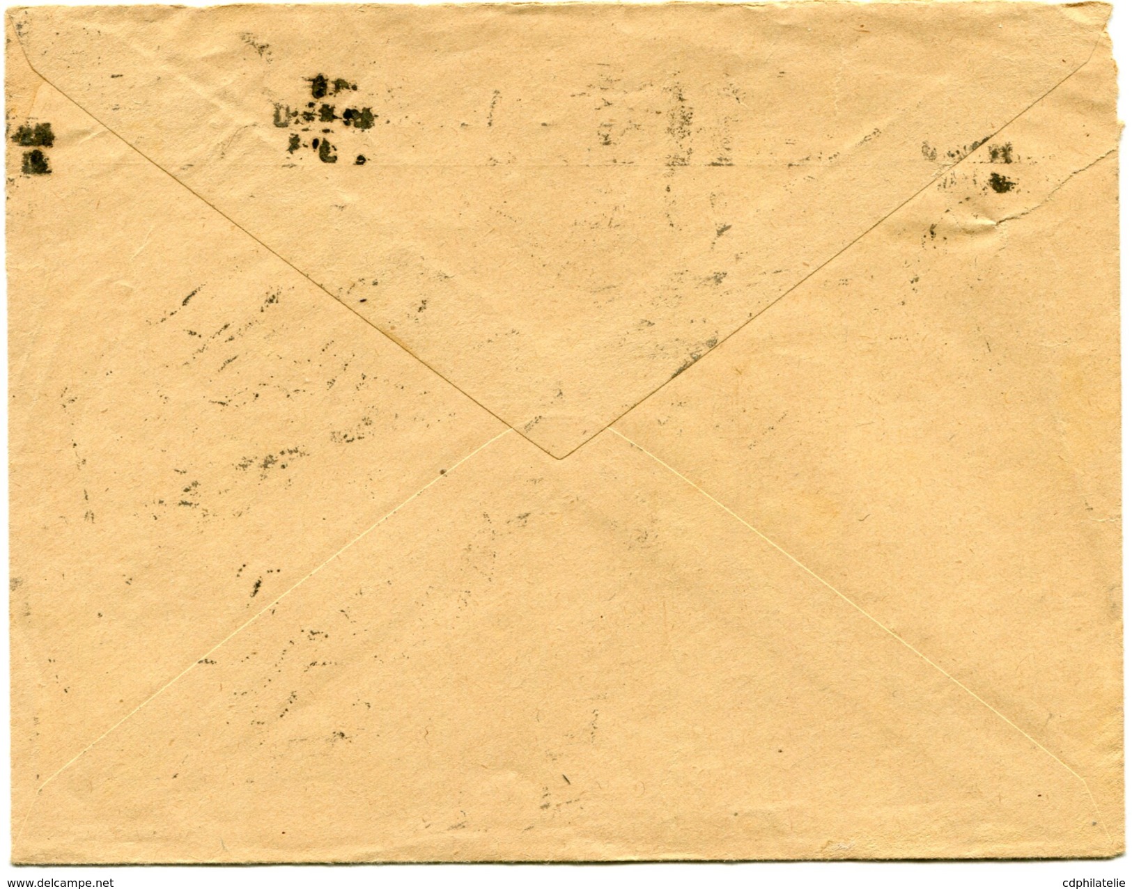 ALGERIE LETTRE AVEC GRIFFE VIOLETTE "GOUVERNEUR GENERAL DE L'ALGERIE" DEPART ALGER 18 JUIN 42 ALGER POUR L'ALGERIE - Lettres & Documents