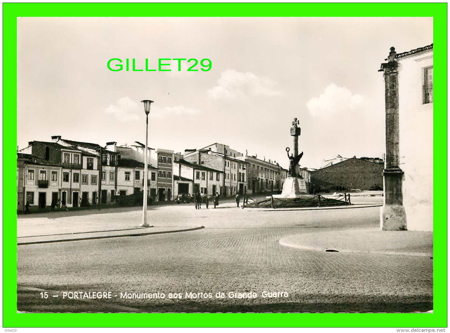 PORTALEGRE, PORTUGAL - MONUMENTO AOS MORTOS DA GRANDE GUERRA - - Portalegre