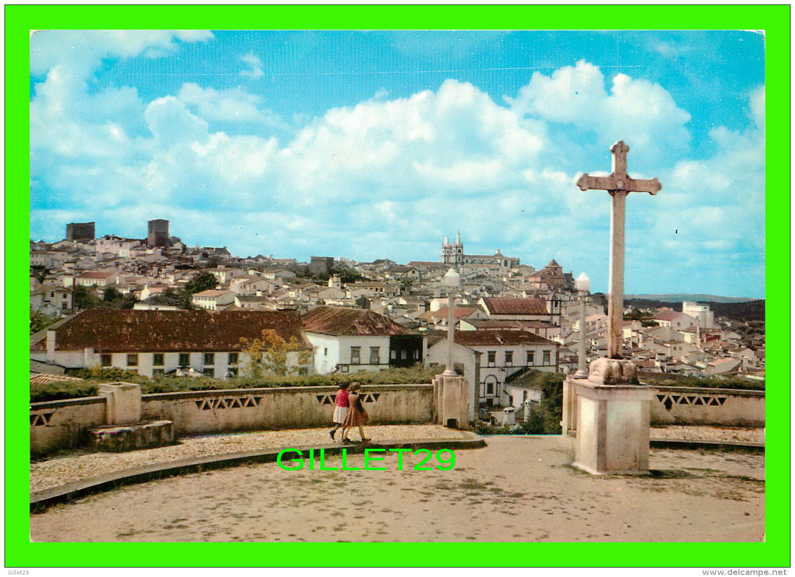 PORTALEGRE, PORTUGAL - ASPECTO VISTO DO CALVARIO - EDIÇAO DA CASA NUN'ALVARES - - Portalegre