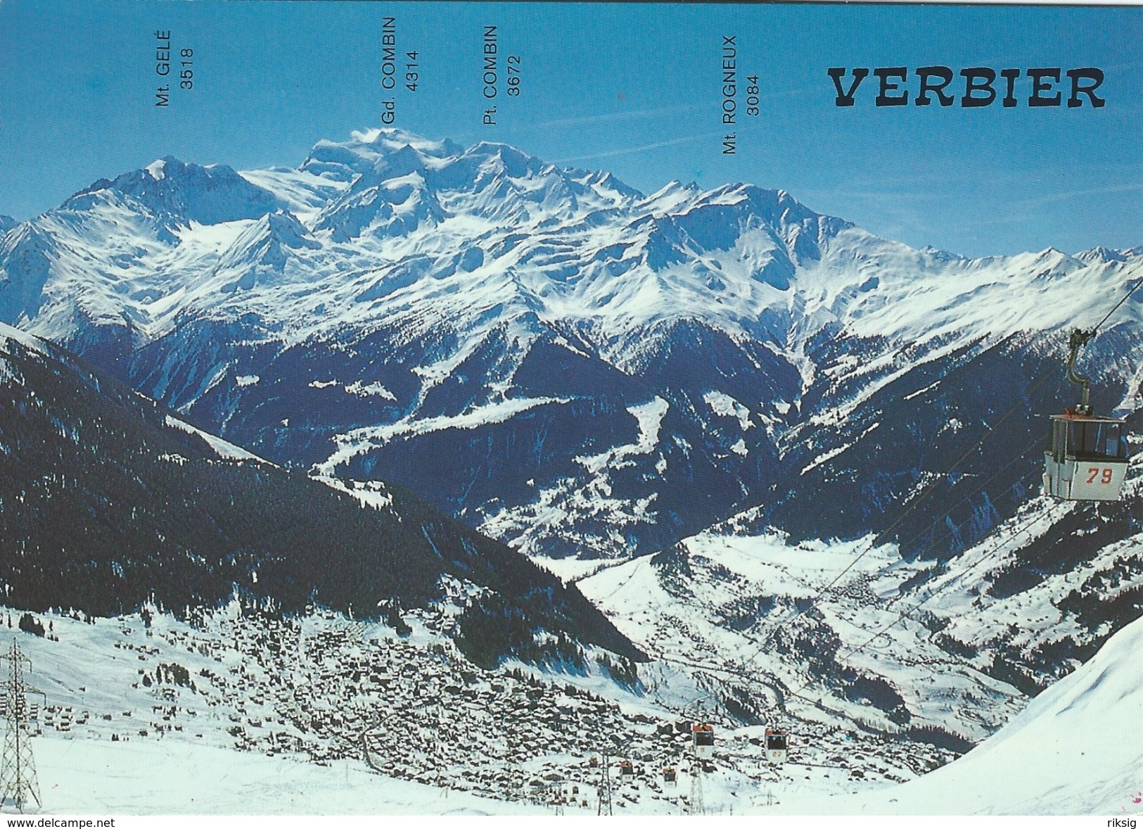 Verbier. Valais  Switzerland.  # 05519 - Andere & Zonder Classificatie