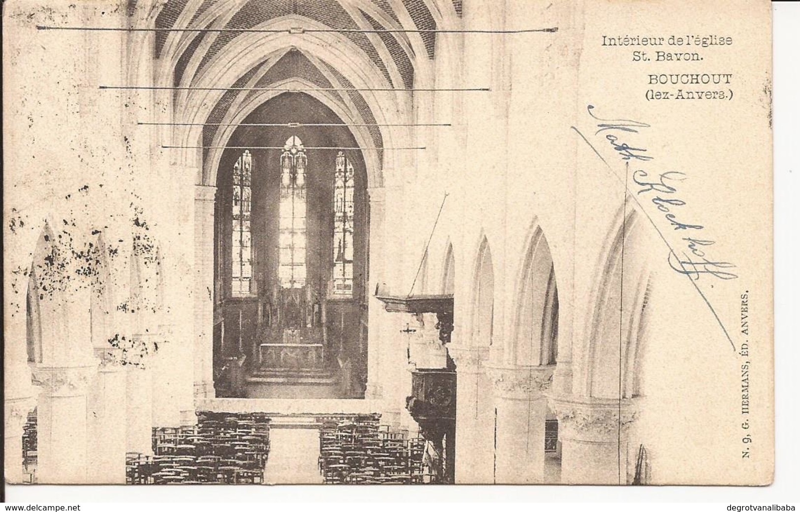 BOECHOUT: Intérieur De L'église St. Bavon - Boechout