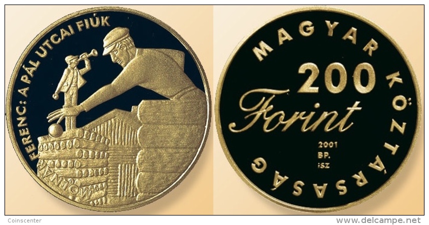 Hungary 200 Forint 2001 Km#757 "A Pal Utcai Fiuk" BU - Hongrie