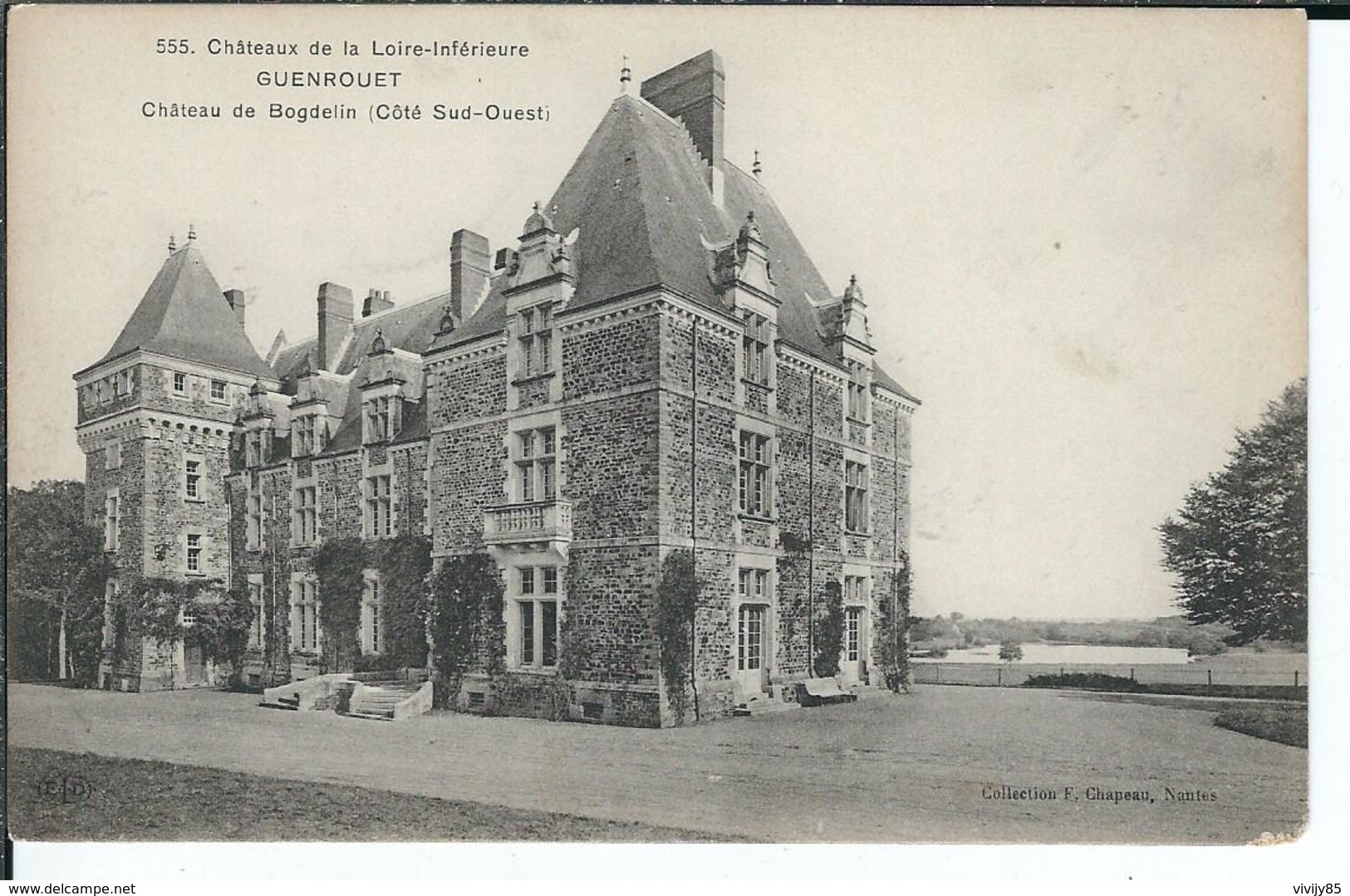 44 - GUENROUET -  Vue Du Château De Bogdelin ( Côté Sud Ouest ) - Guenrouet
