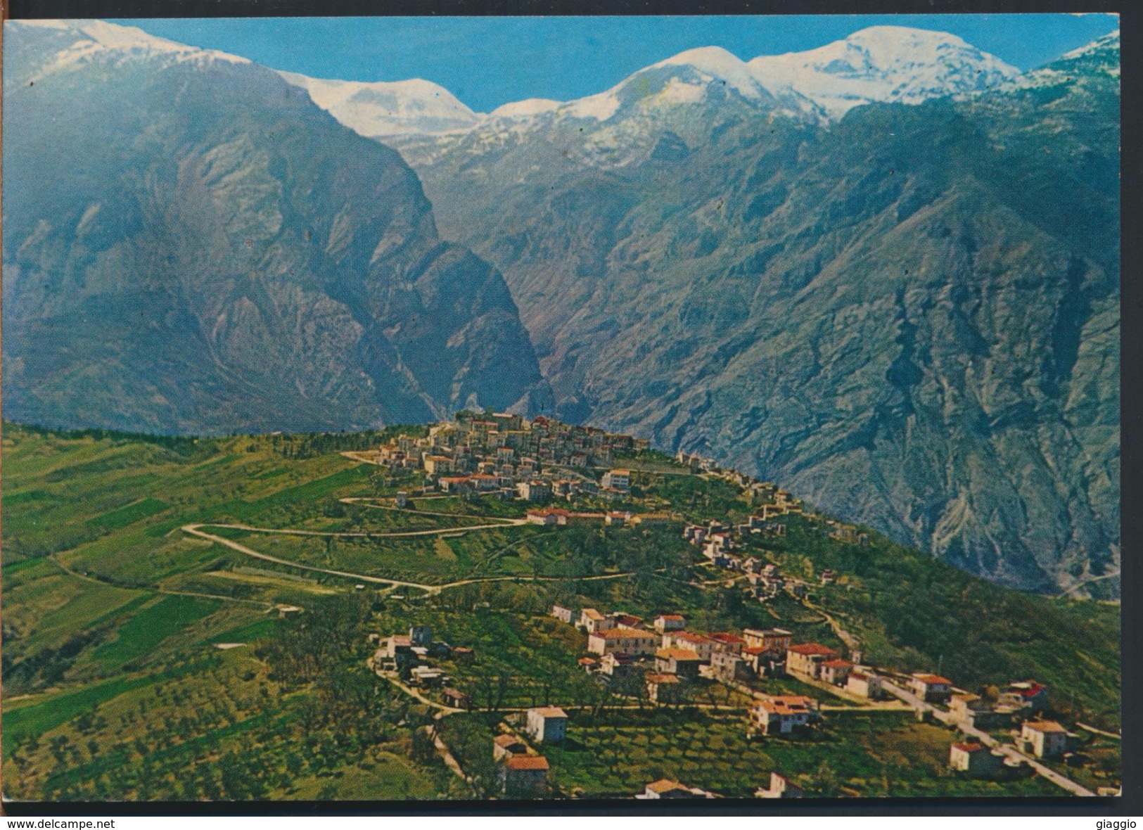 °°° 460 - CIVITELLA MESSER RAIMONDO - PANORAMA CON LA MAIELLA (CH) 1977 °°° - Altri & Non Classificati