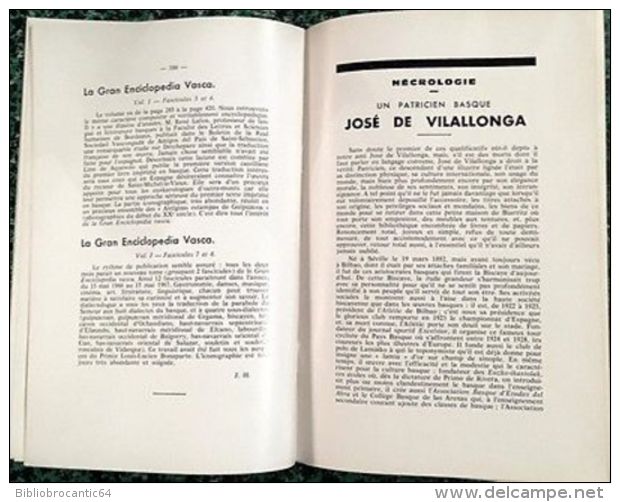 Bulletin du MUSEE BASQUEn°34(4°Tr.) //1966 < FOUILLES ROMAINES ST JEAN LE VIEUX // GACETA BAYONA