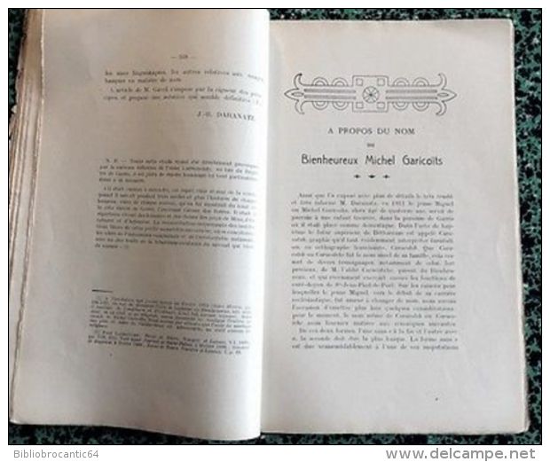 *GURE HERRIA* 09-1926 < F.BIBAL ARTISTE BASQUE // TESTAMEN ZAHARREKO HISTORIA  Etc.. - Pays Basque