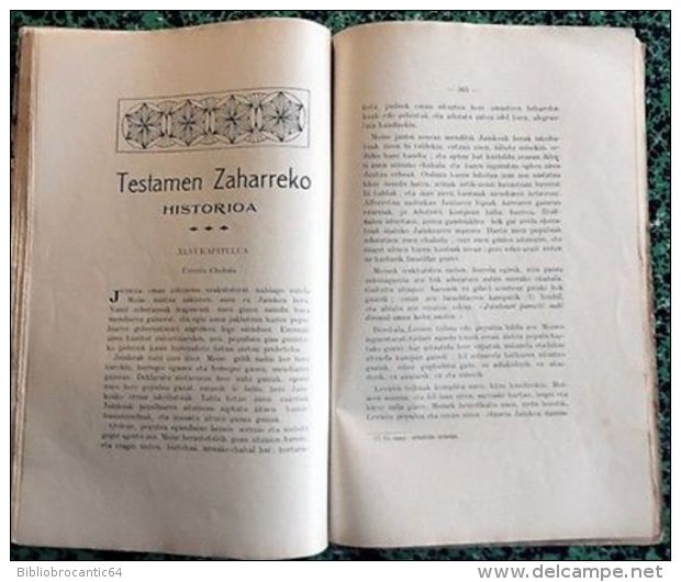 *GURE HERRIA* 09-1926 < F.BIBAL ARTISTE BASQUE // TESTAMEN ZAHARREKO HISTORIA  Etc..
