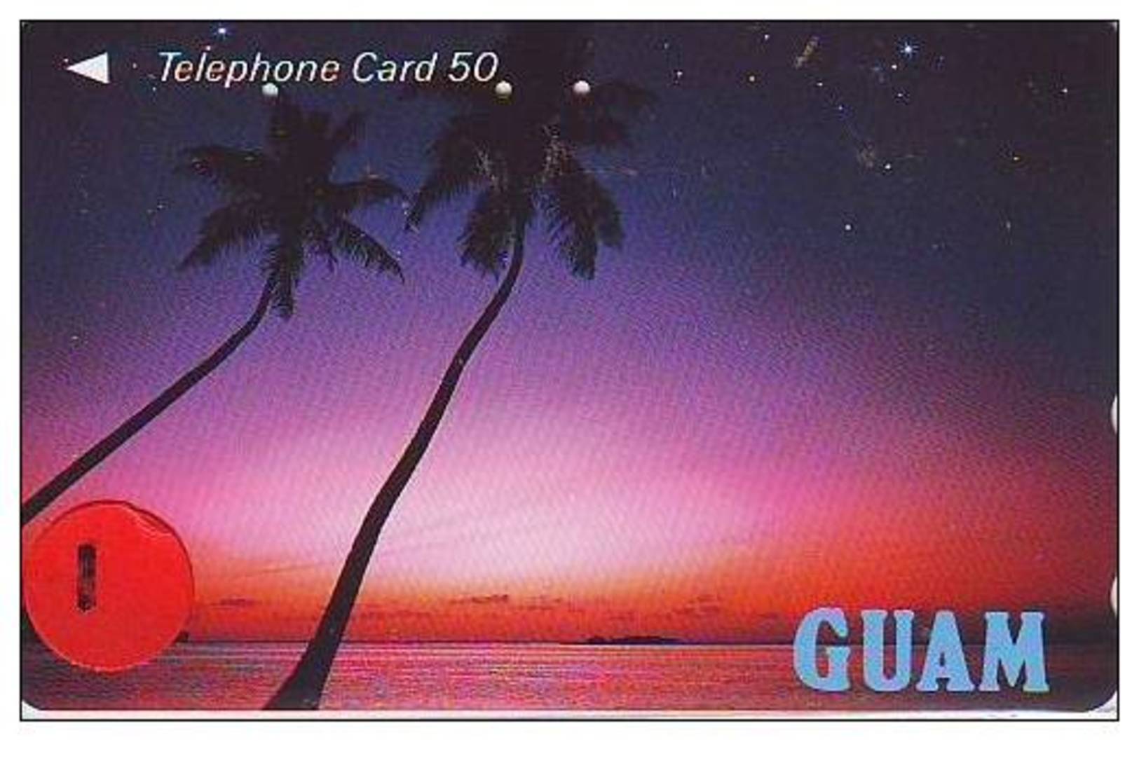 Telecarte De Japon La Guam Reliée (1) Phonecard Japan - Guam