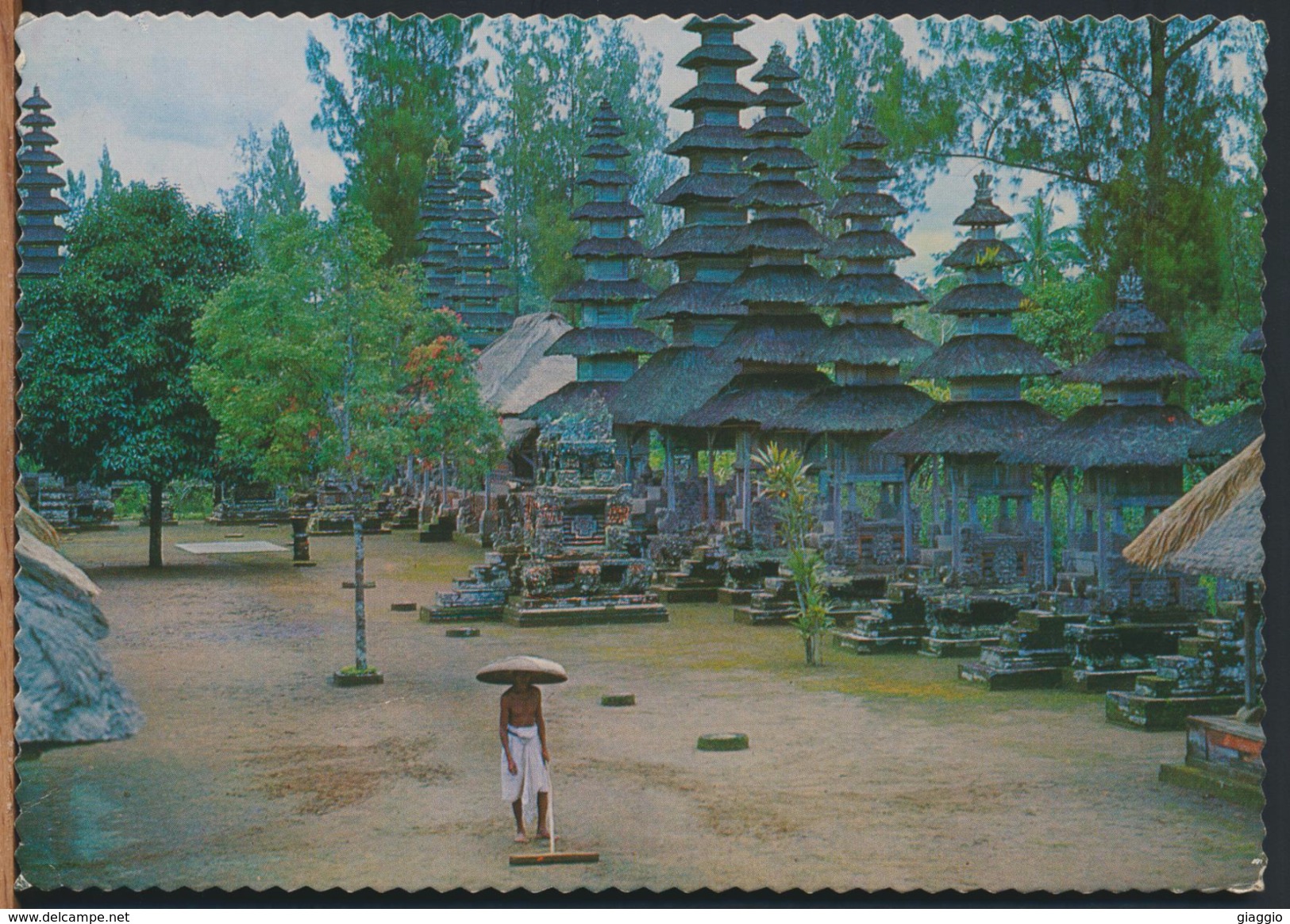 °°° 474 - INDONESIA - BALI - PALINGGIH - With Stamps °°° - Indonesien