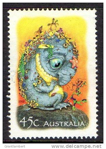 Australia 2002 The Magic Rainforest - 45c Bunyip Used - Gebruikt