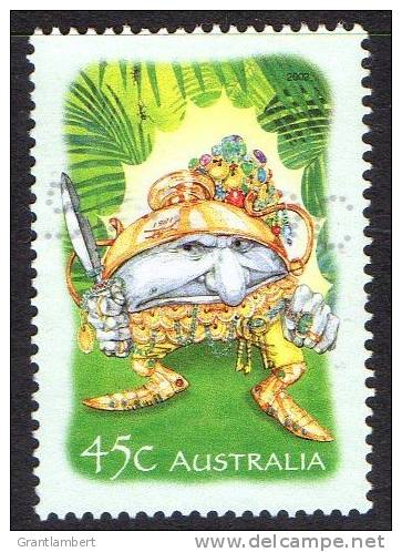 Australia 2002 The Magic Rainforest - 45c Gnome With Sword Used - Used Stamps