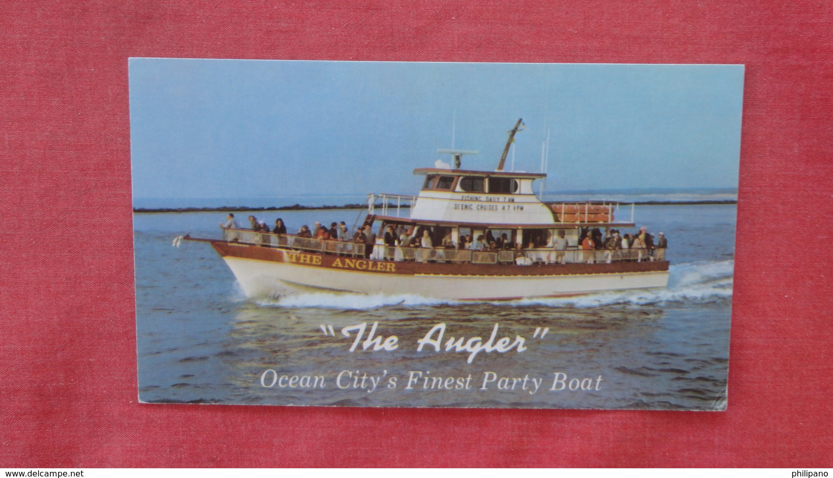 Maryland > Ocean City  Fishing Boat The Angler Capt Wm. Bunting  -ref 2479 - Ocean City