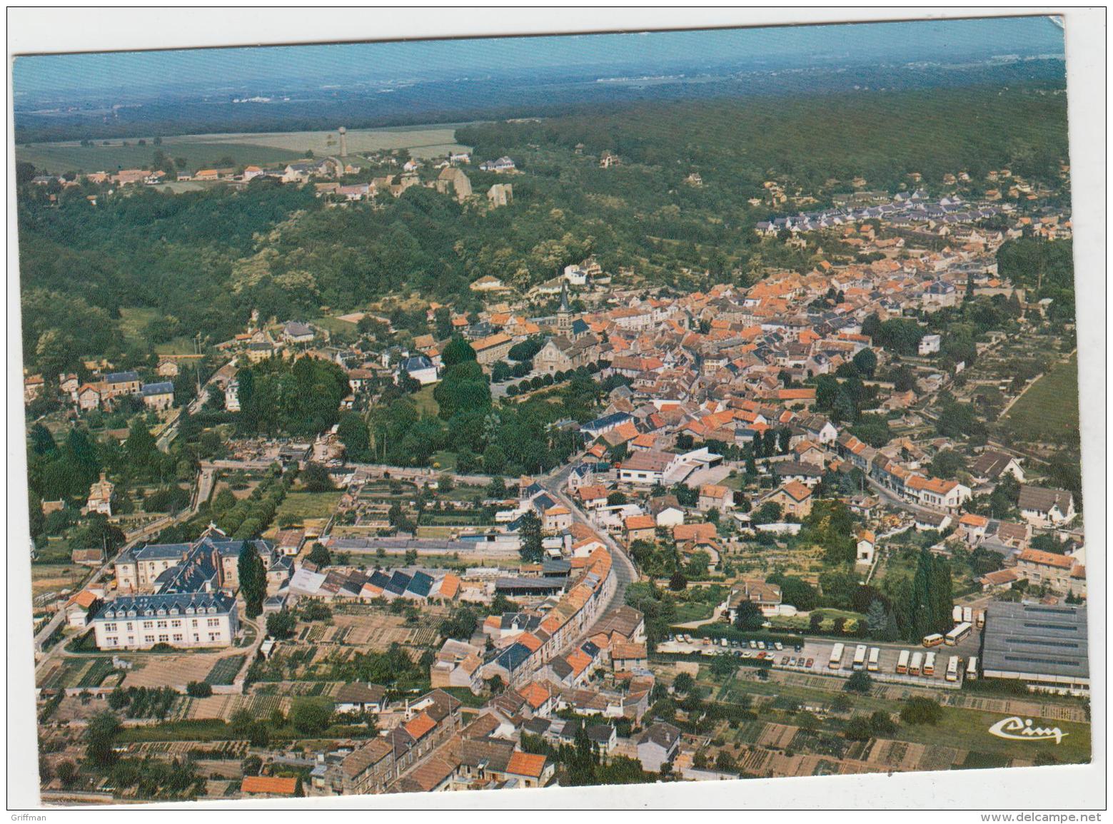 CHEVREUSE VUE GENERALE AERIENNE CPM NEUVE - Chevreuse