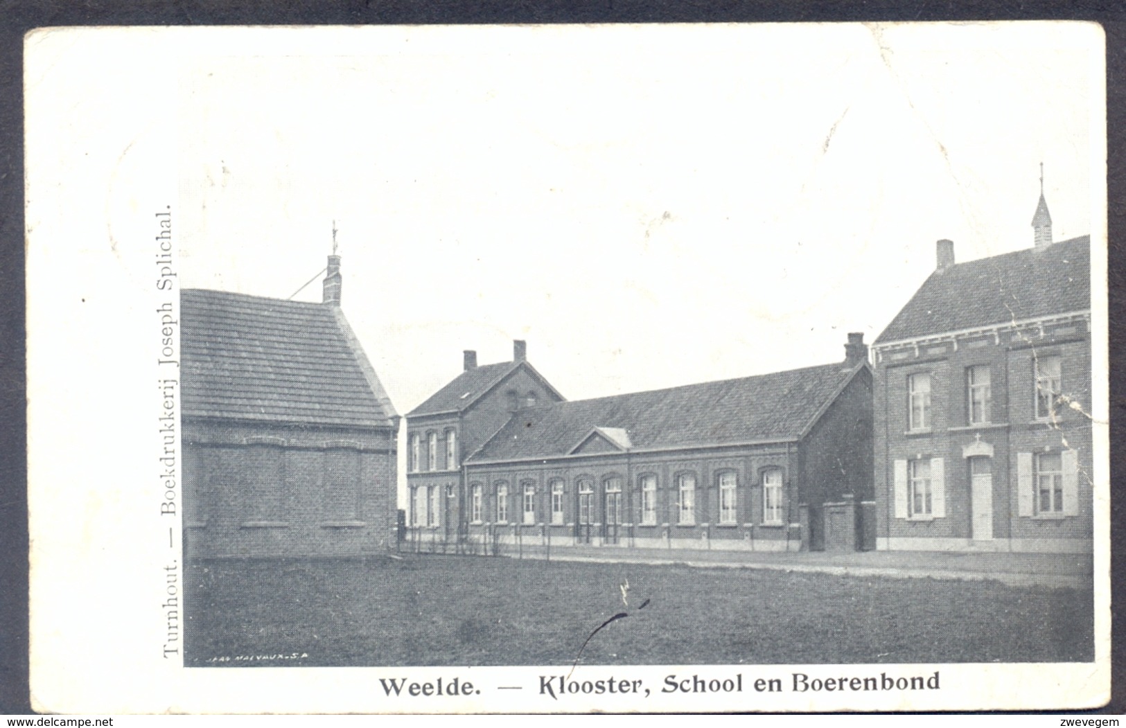 WEELDE - Klooster,School En Boerenbond (Feldpost) - Ravels