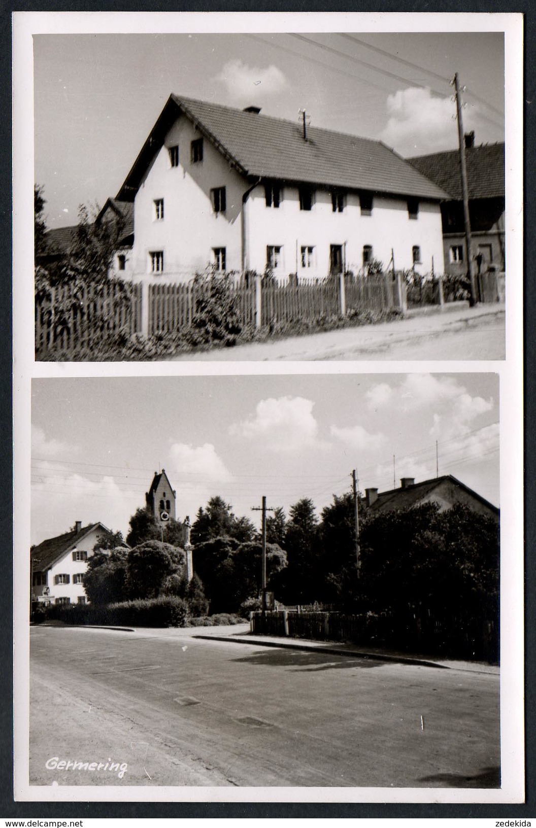 A0259 - Alte Foto Ansichtskarte - Germering - Karsten - N. Gel - Germering