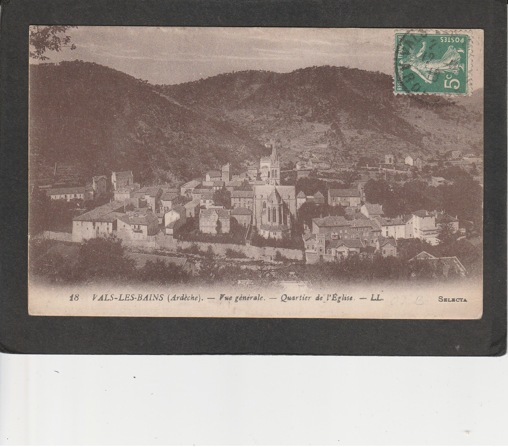 07 VALS  LES BAINS  - Lot de 11 cartes (àvoir 11 scans)