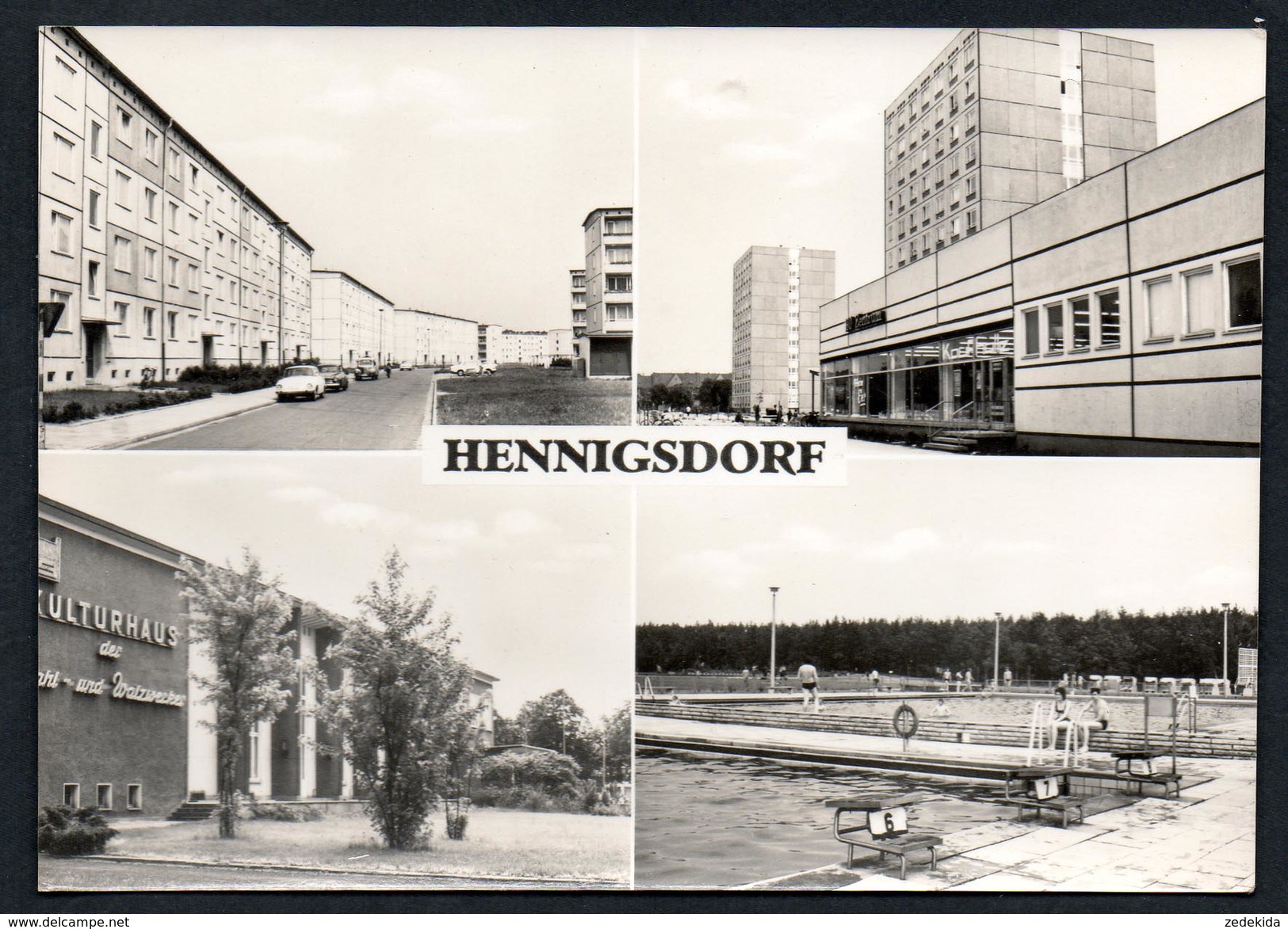 A0267 - Alte MBK Ansichtskarte - Hennigsdorf - N. Gel - Planet - Henningsdorf