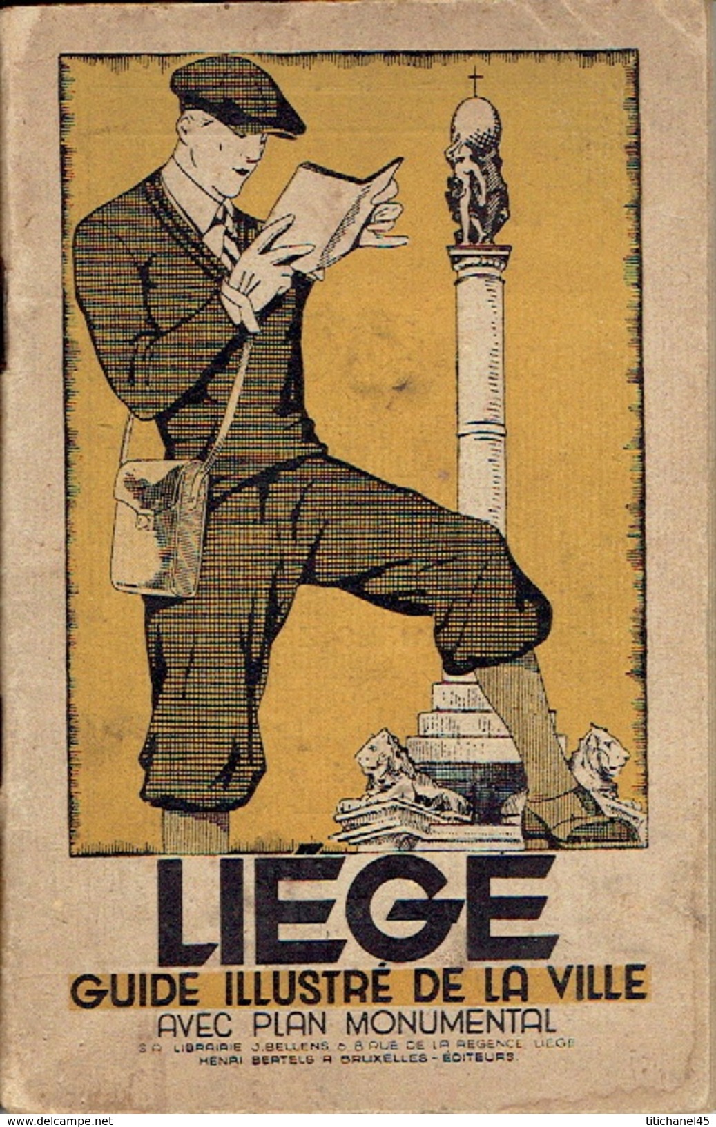 LIEGE GUIDE ILLUSTRE DE LA VILLE édité En 1930 à L'occasion De L'EXPOSITION DES SCIENCES DE LA GRANDE INDUSTRIE - Belgique